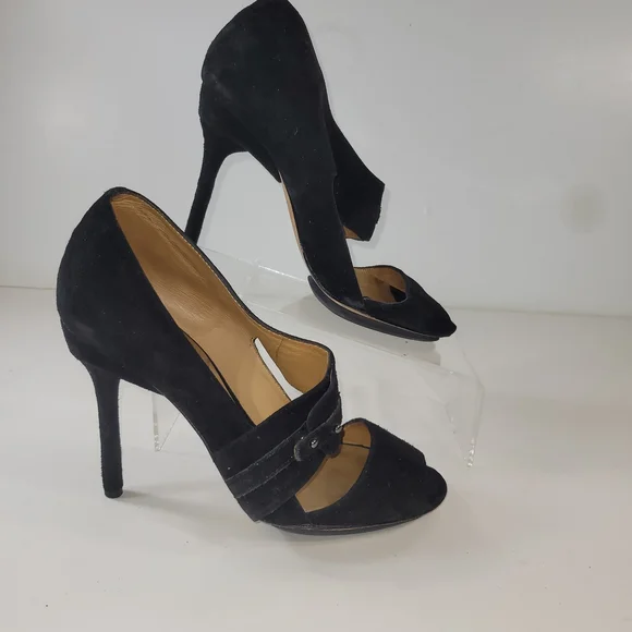 Bundle Of 5 Lamb Tory Burch Brian Atwood Elegant Heels Women Shoes Size 10 - Picture 10 of 16